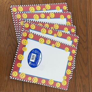 Sonburn II Designer Papers Smiley Face Border Paper 5 Packs with 25 Sheets